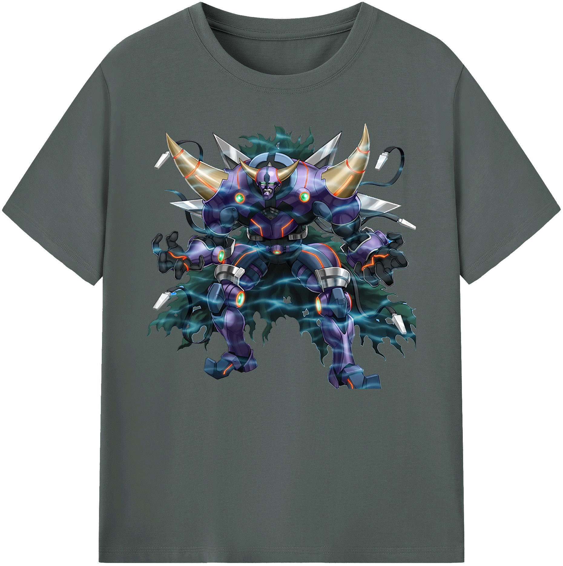 （画像用） 遊☆戯☆王 Yu-Gi-Oh! 綿100％ メンズ半袖Tシャツ｜肌触りやわらか＆通気性